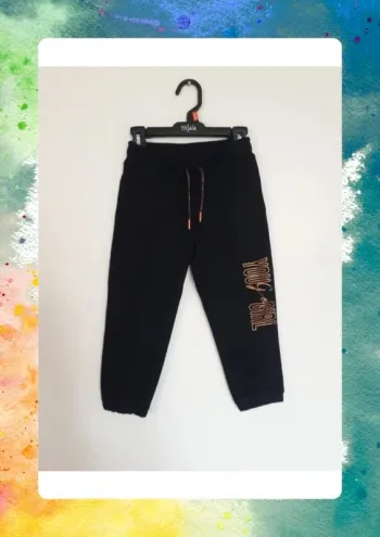 Pantalon de jogging chaud avec dorure 6 ans