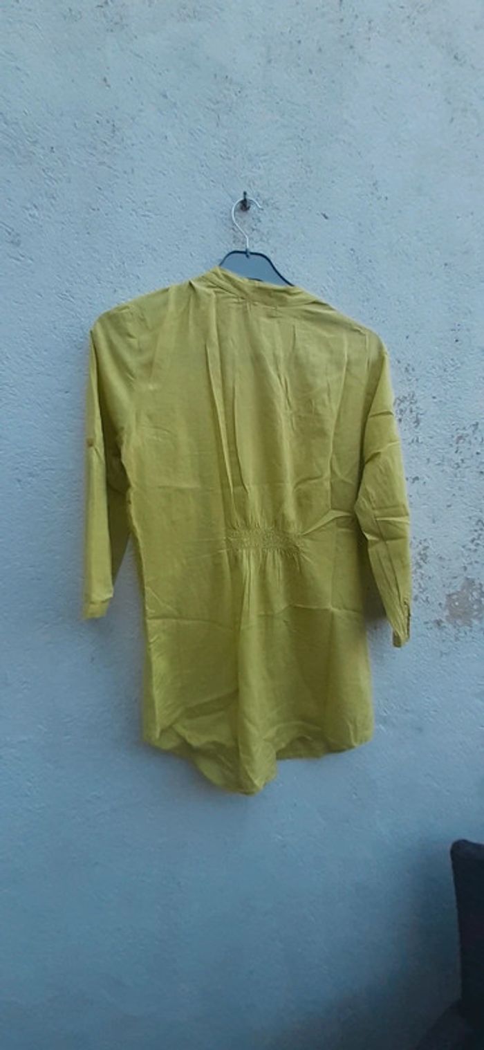 Tunique vert pomme taille 40 - photo numéro 3