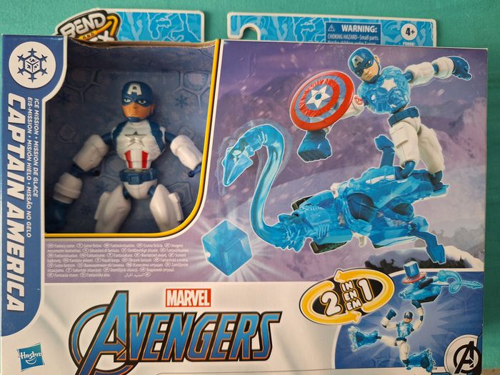 Captain America Mission de glace - Bend and Flex Marvel