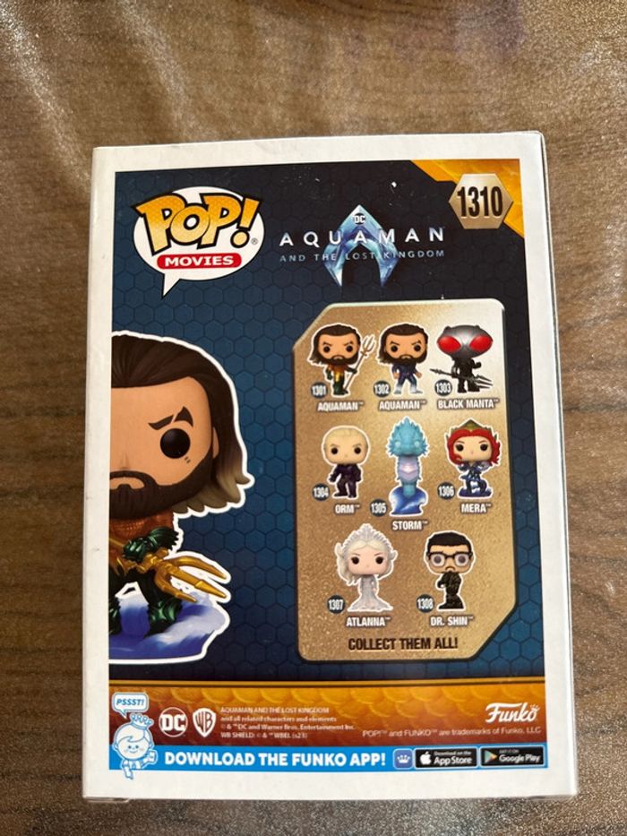 Funko pop Aquaman - photo numéro 2