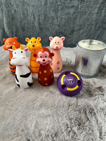 Jeu de quille en plastique