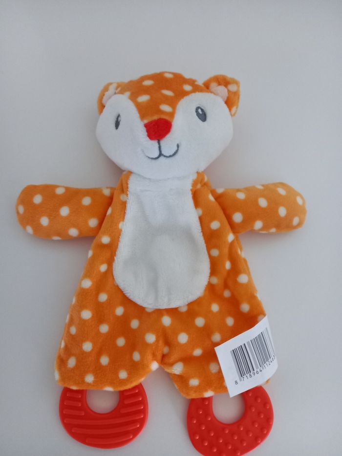 Doudou orange neuf