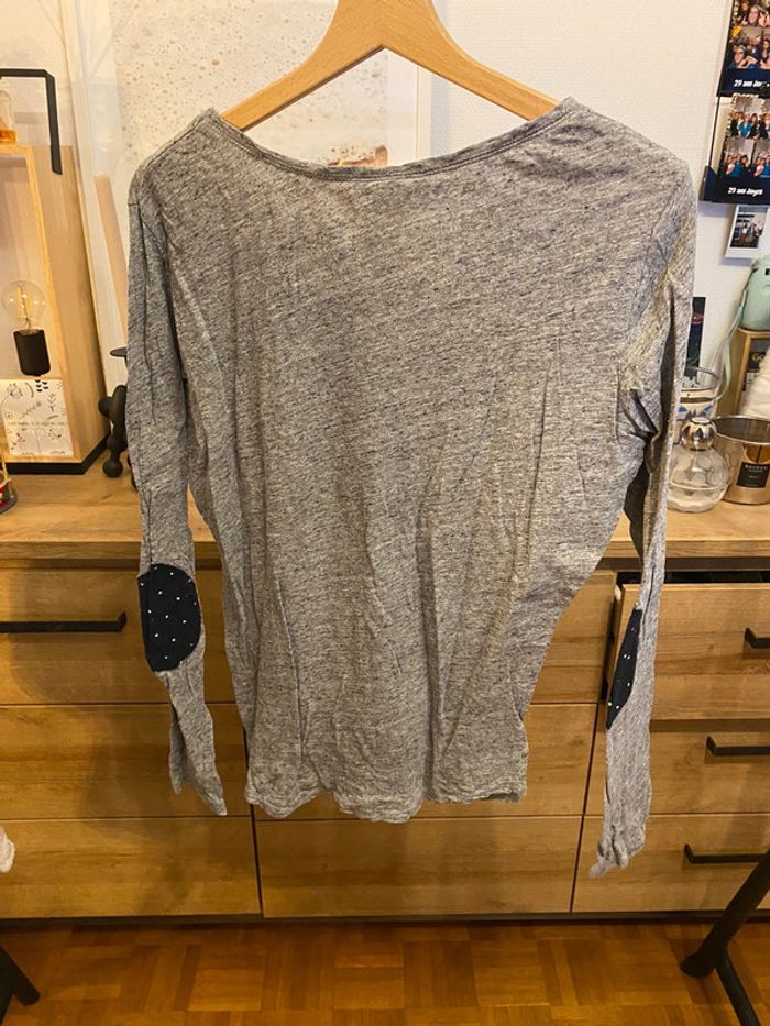 Blouse grise h&m - photo numéro 3