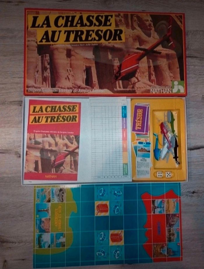 Jeu ancien MB la chasse au trésor - photo numéro 2