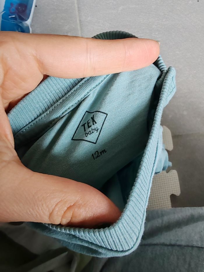 T-shirt bleu tex 12m - photo numéro 2