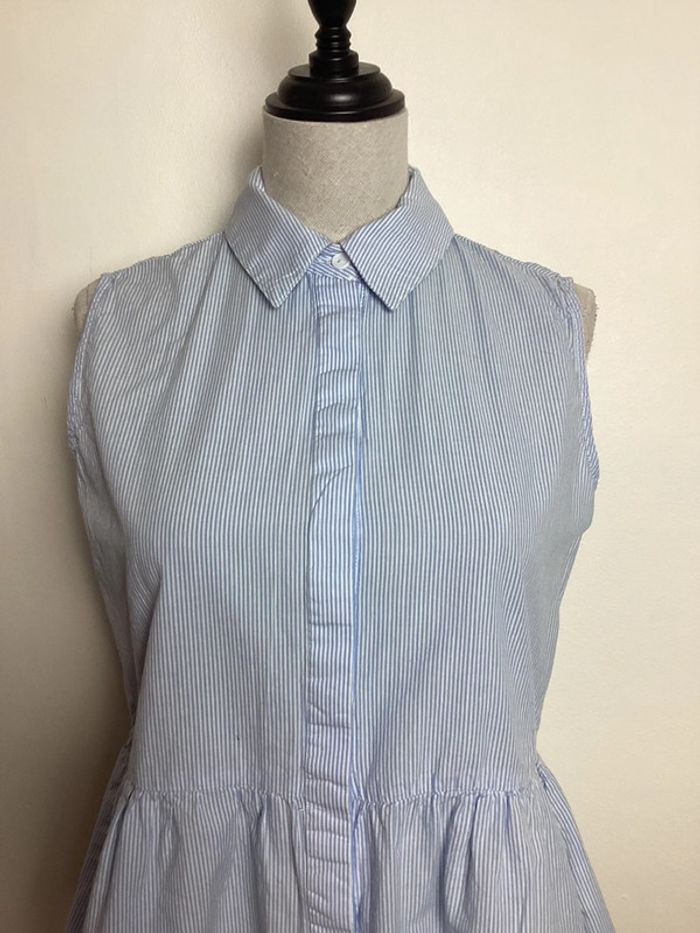 Chemise à rayures bleues et blanches Pixie Diamond 38 - photo numéro 2