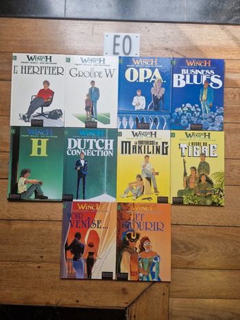 Lot de 10 bd largo winch 1 à 10,EO