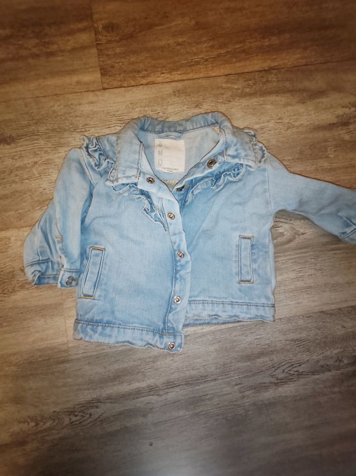 Veste en jean fille