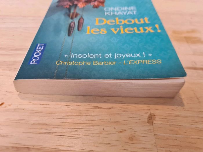 Livre poche Debout les vieux ! De Ondine Khayat - photo numéro 4