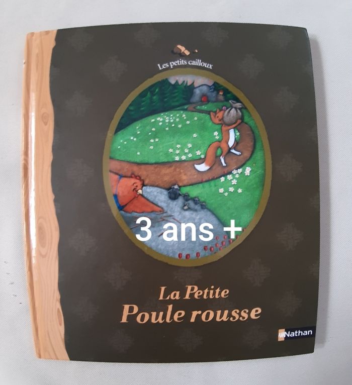 Livre enfant - La petite poule rousse - Nathan - dès 3 ans - photo numéro 1