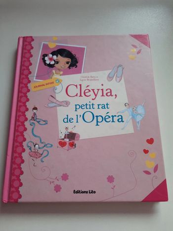 Livre "Cléyia, petit rat de l'opéra"