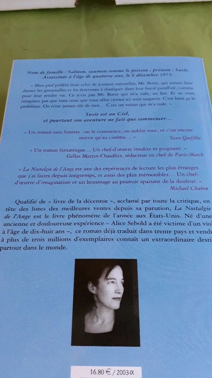 La nostalgie de l ange - photo numéro 2