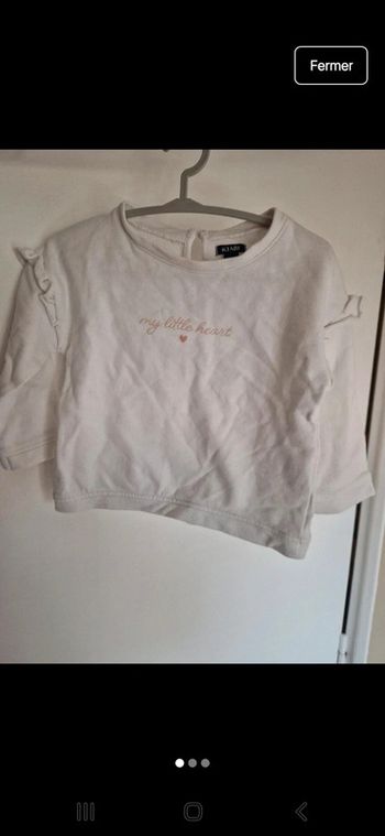 Pull chaud 18 mois