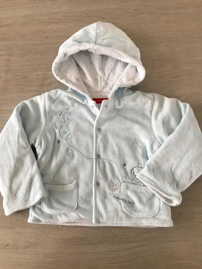 veste surpyjama velours à capuche
