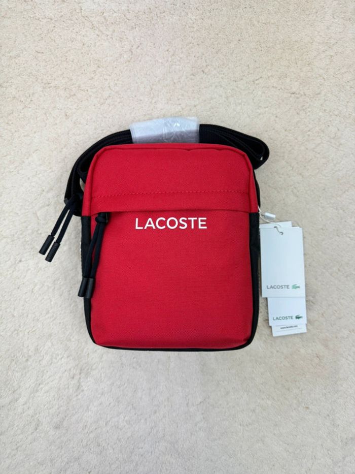 Sacoche Lacoste Neuve Rouge