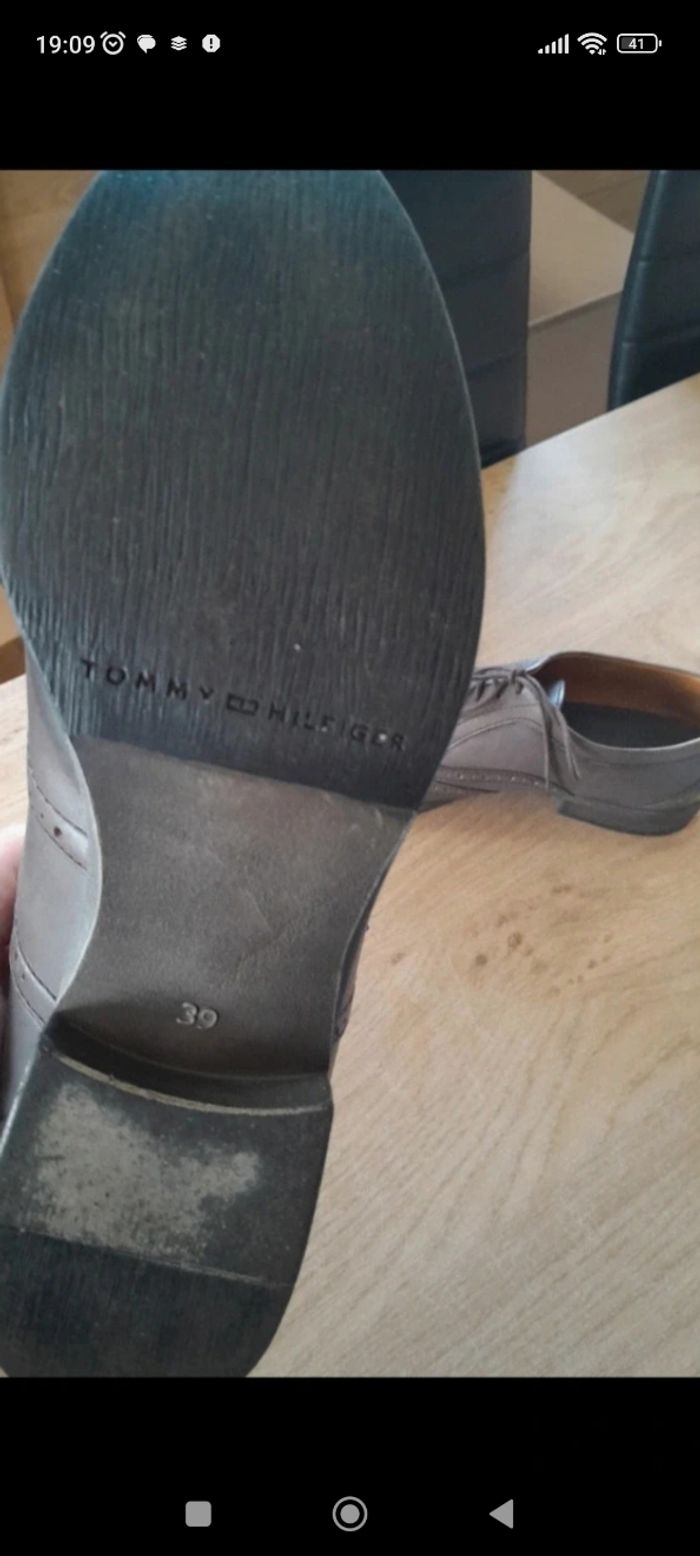 Chaussures derbies tommy Hilfiger taille 39 - photo numéro 5