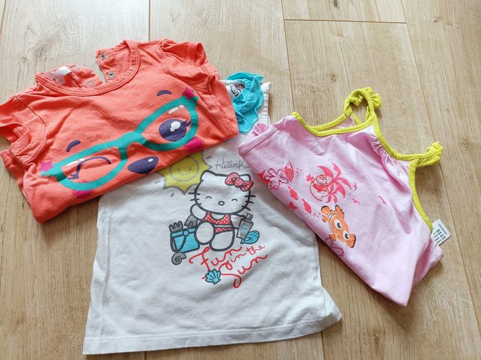 Lot 3 t-shirt fille Disney