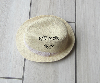 Chapeau neuf 48 cm