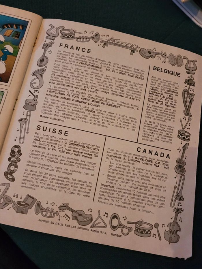 RARE Album Panini complet la Parade des Schtroumpfs Gargamel stickers autocollants collection - photo numéro 10