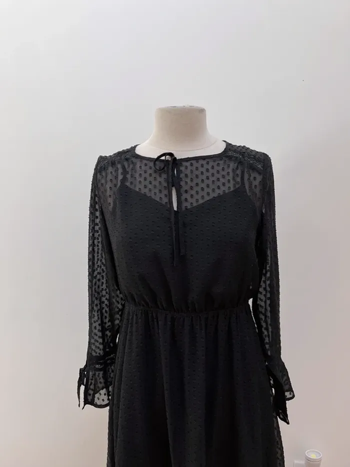 Superbe Robe noire longue Mint & Berry 🌸  36 S - photo numéro 2