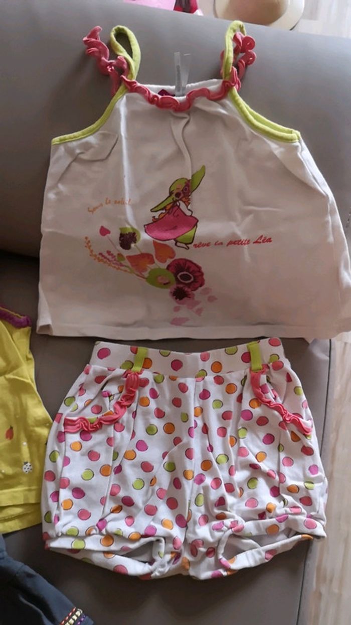 2 ensembles bébé fille été - photo numéro 2