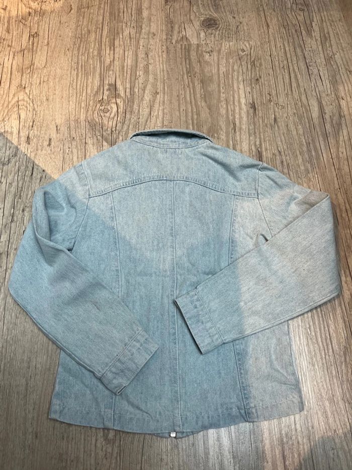 Veste en jean okaidi taille 8 ans - photo numéro 2