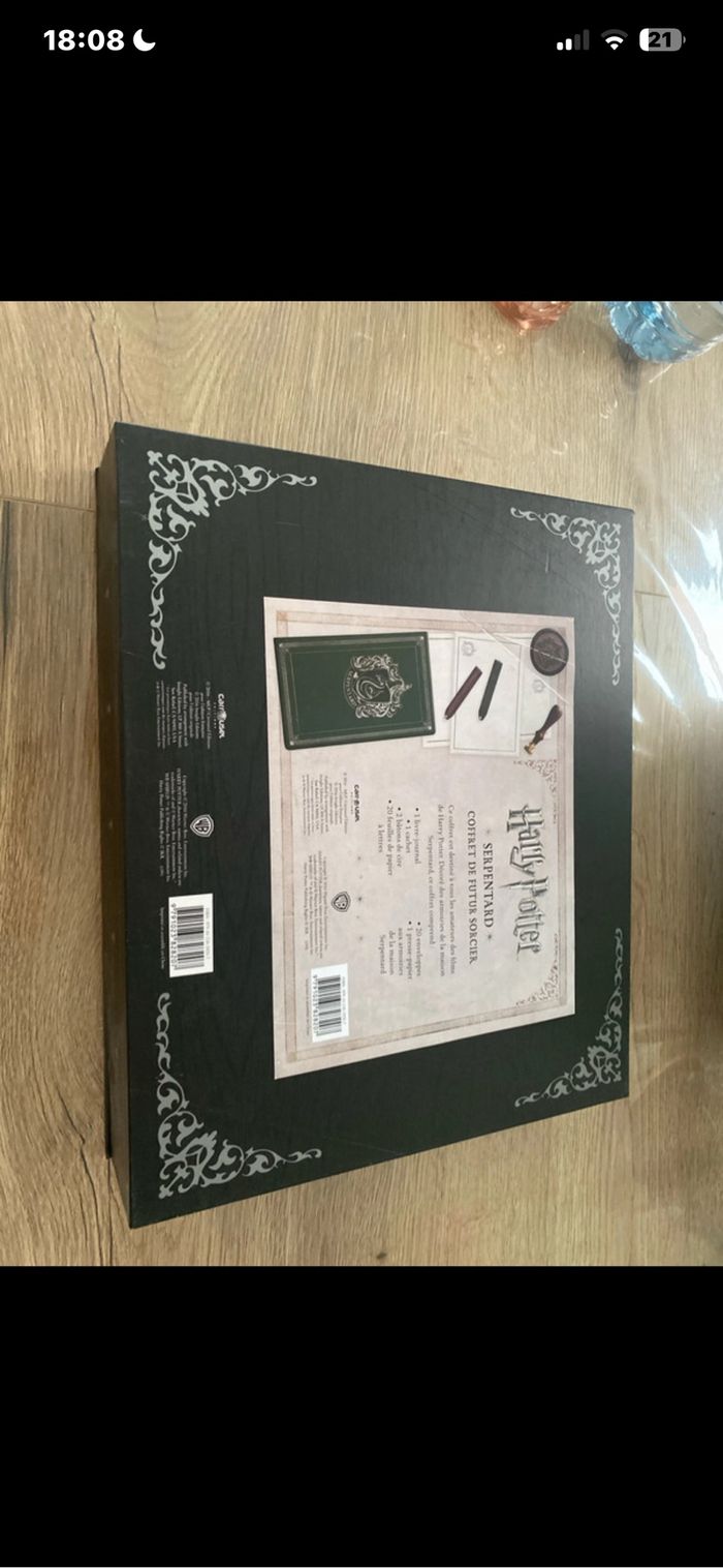Coffret du futur sorcier serpentard - photo numéro 2