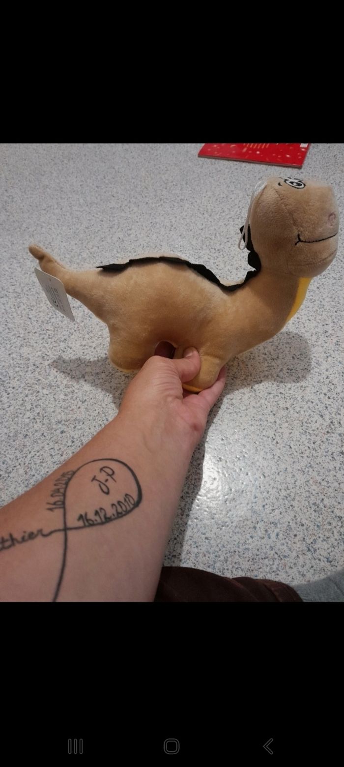 Peluche dinosaure - photo numéro 3