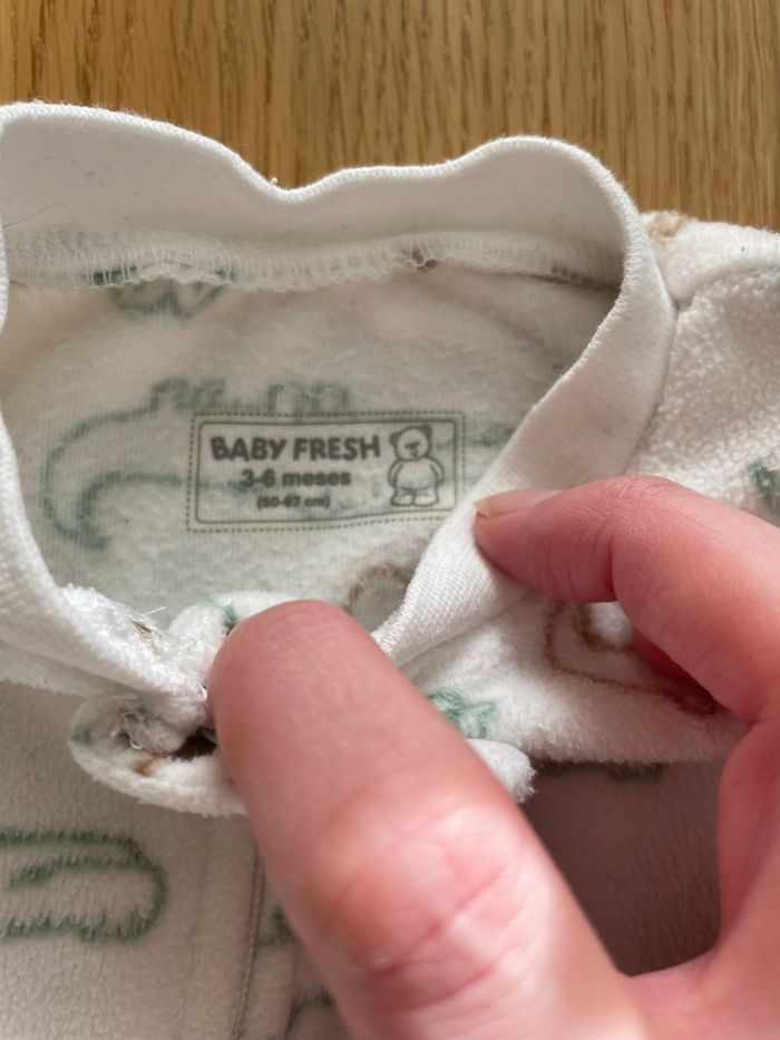 Pyjama petits crocodiles Baby Fresh - 3/6 mois - photo numéro 3