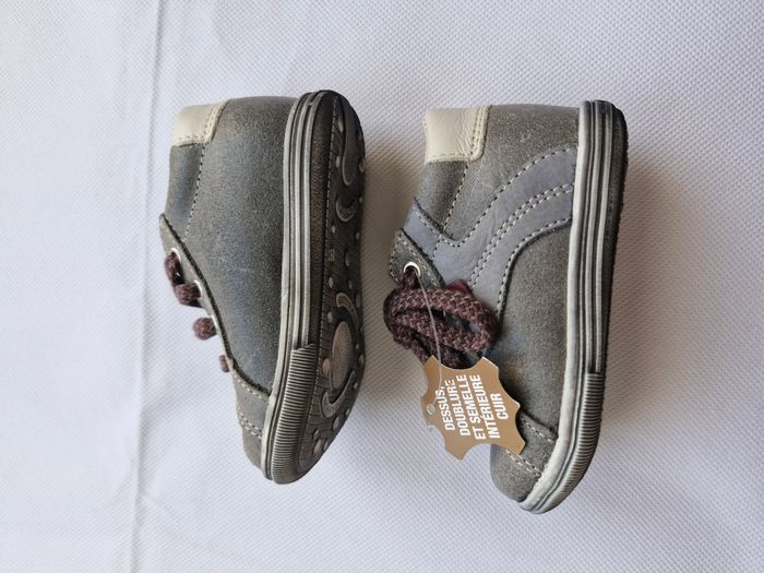 Chaussure 19 Baby by Gémo Gris beige - photo numéro 3