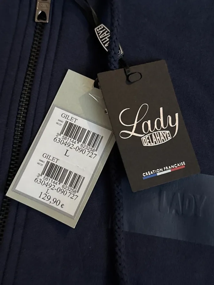 Gilet à capuche neuf – Lady (création française, haut de gamme) - photo numéro 5