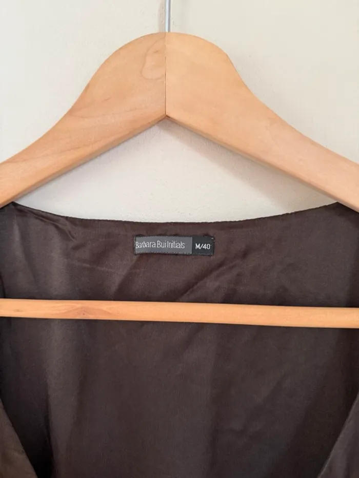 Top Barbara Bui marron - photo numéro 2