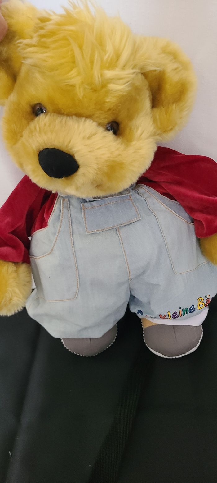 Sac à dos en forme d’ours en peluche der kleine bar - photo numéro 3