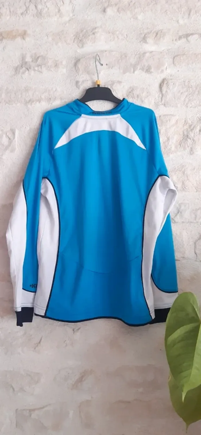 Maillot de foot bleu clair 12 ans - photo numéro 3