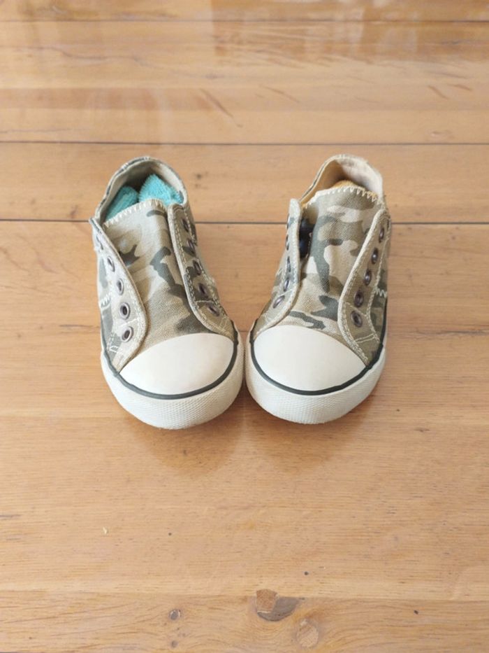 Baskets en toile