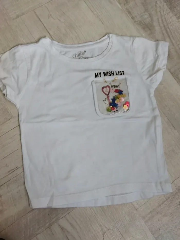 T-shirt manches courtes 3 ans