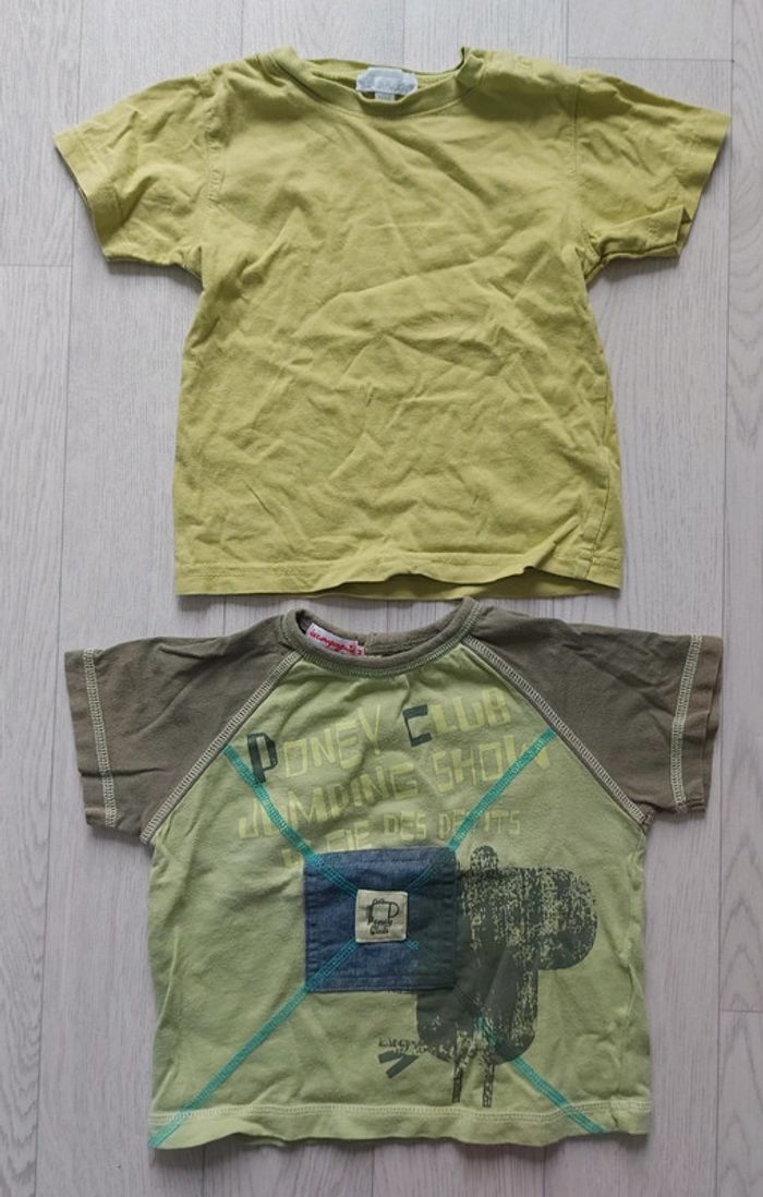 Lot 4 t-shirts MC 18m - photo numéro 4