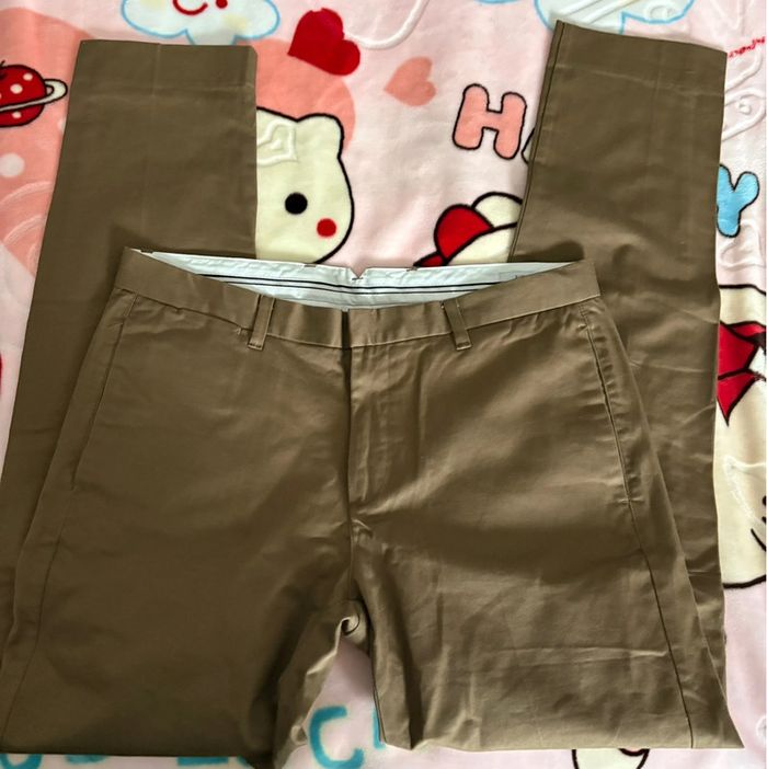 Jeans slim marron