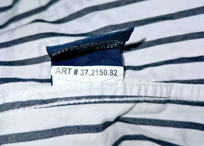 Chemise blanche lignée bleu marine - 164 - gaastra - photo numéro 10
