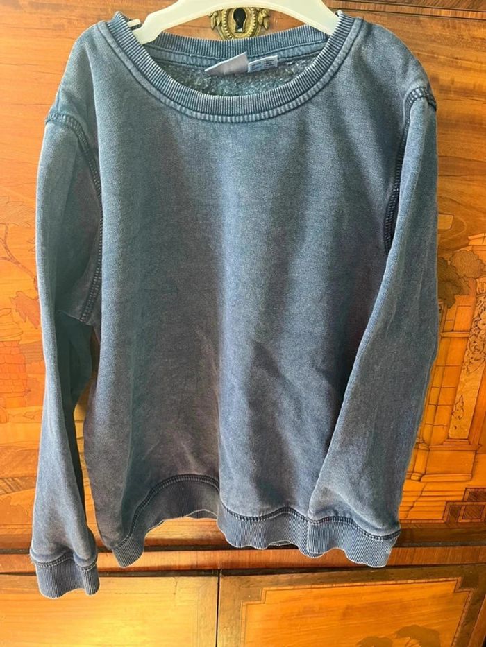 Sweat pepperts 4-6 ans bleu chiné - photo numéro 3