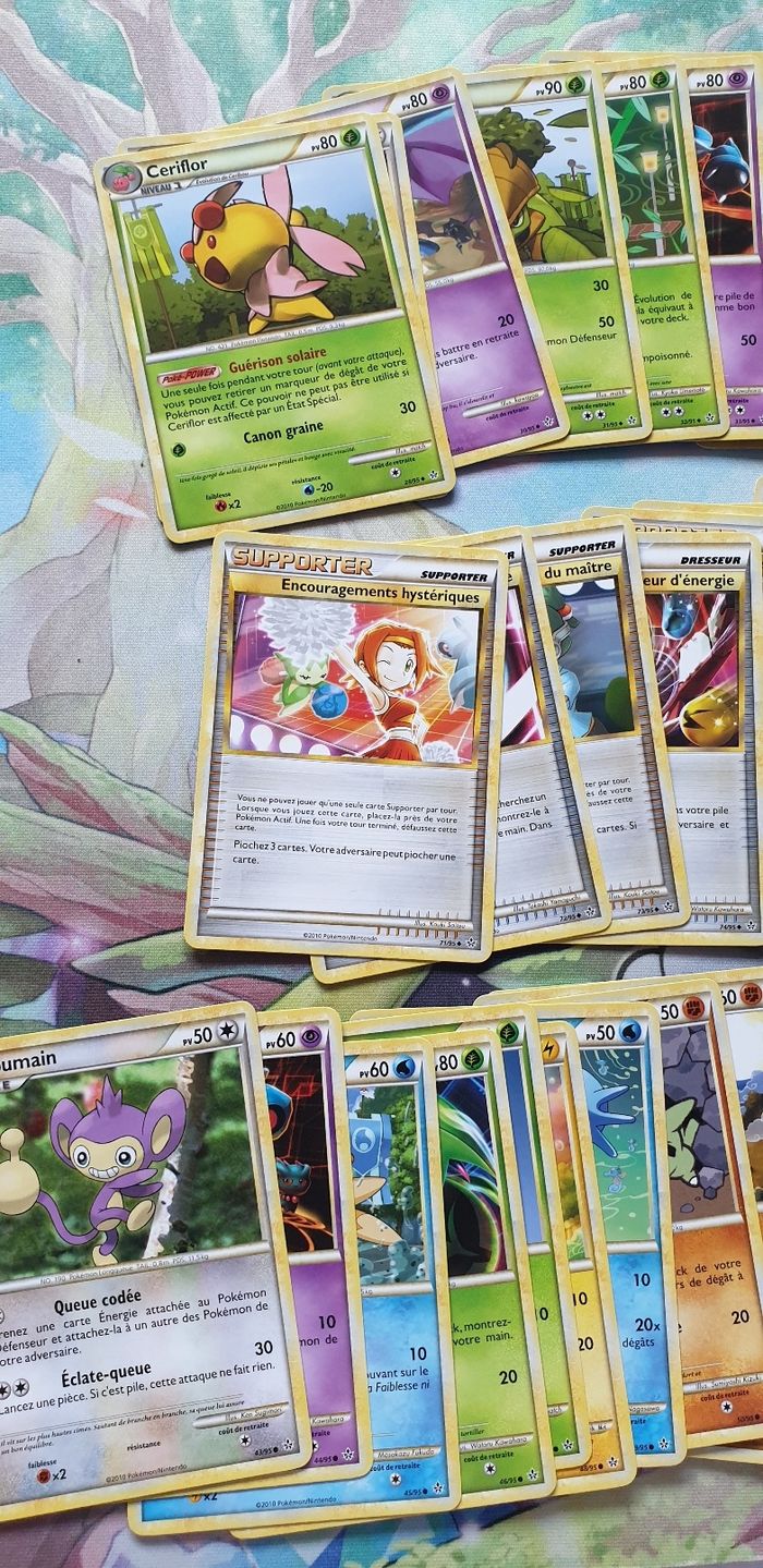 Lot de 56 cartes pokémon - photo numéro 2