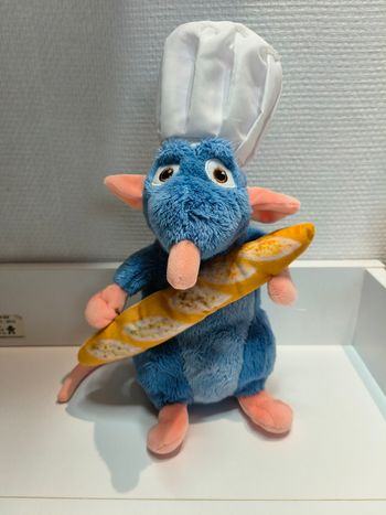 Peluche Remy Ratatouille baguette pain