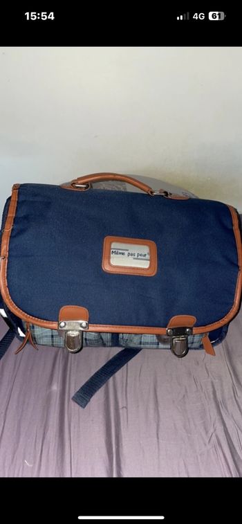 Cartable bleu