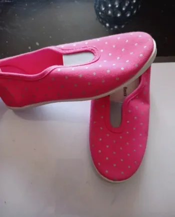 Ballerines petite fille rose