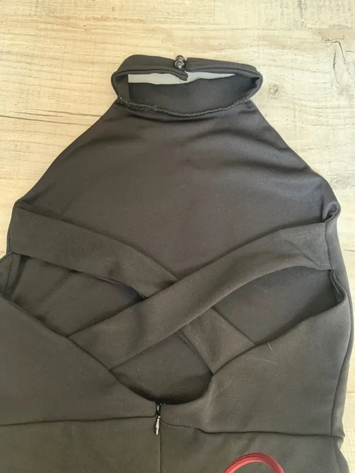 Combinaison noir pantalon col montant - photo numéro 5