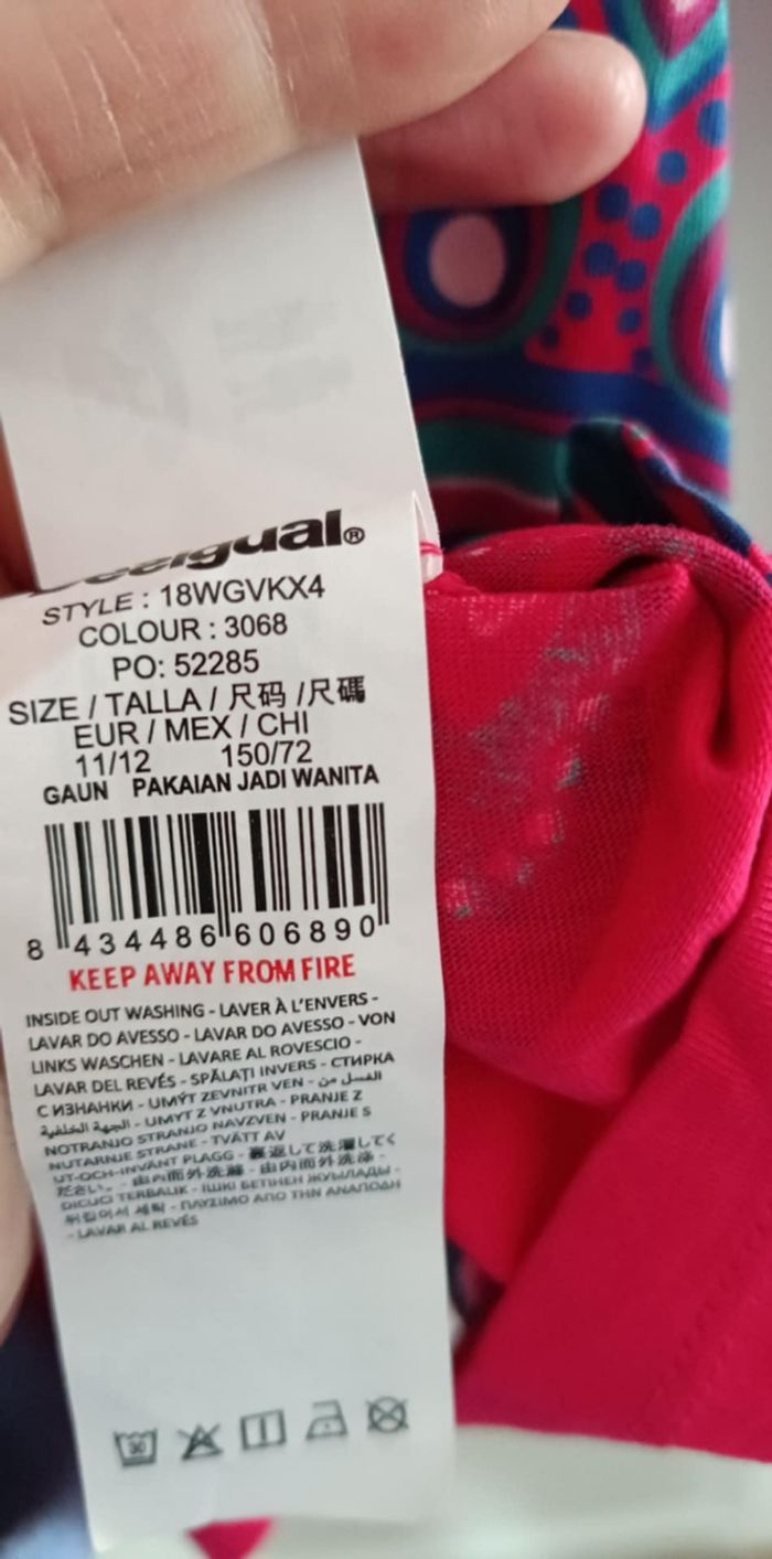 2 robe Desigual 12 ans - photo numéro 4