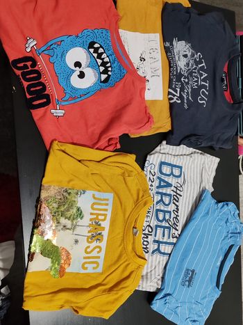 Lot tee shirt manche longue