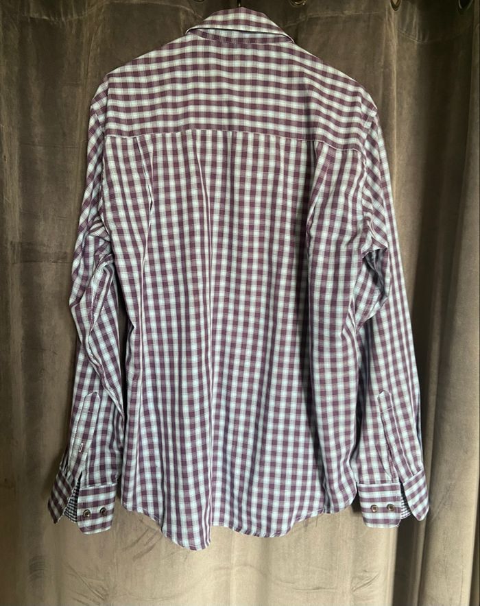 Chemise à manches longues à carreaux - photo numéro 6