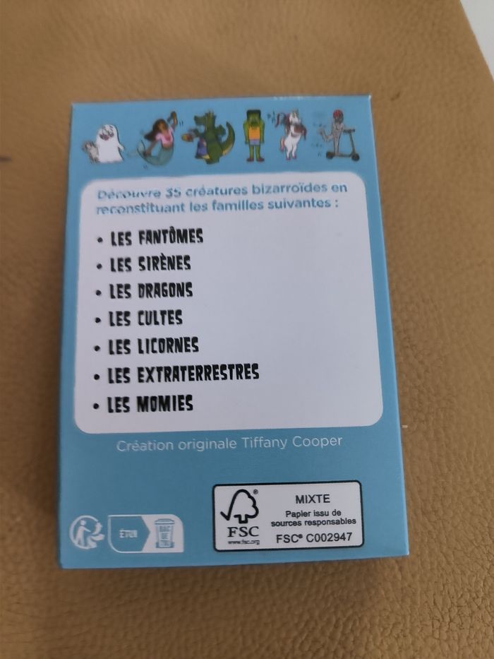 Jeu 7 famille bizarroïde - photo numéro 2