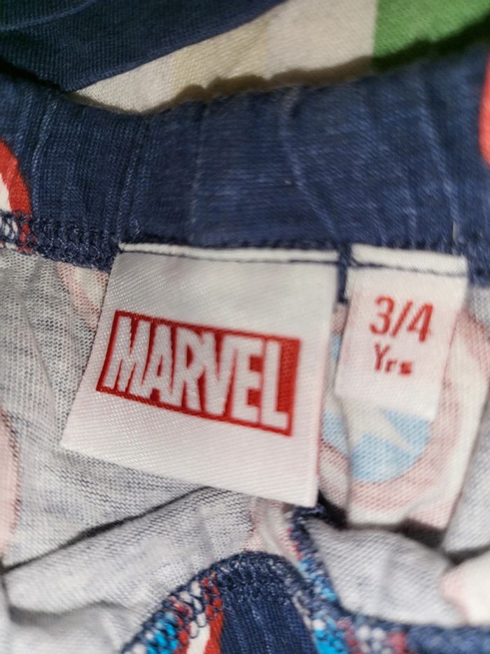Pyjama short marvel 3/4 ans - photo numéro 3